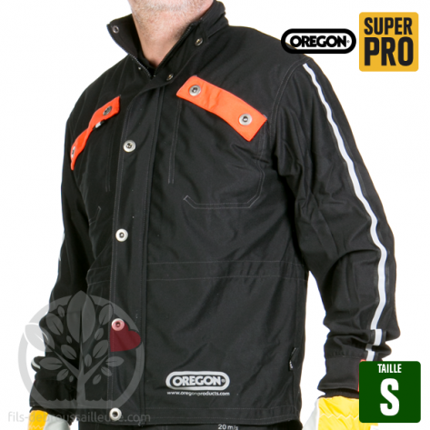  Veste foresti&egrave;re professionnelle Or&eacute;gon Gamme Waipoua. Taille S