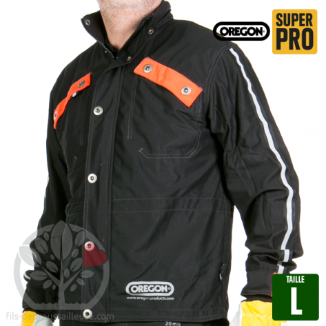  Veste foresti&egrave;re professionnelle Or&eacute;gon Gamme Waipoua. Taille L