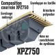 Courroie Trapézoïdale Crantée XPZ750. 9,7mm x 762mm ext.