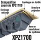 Courroie Trapézoïdale Crantée XPZ1700. 9,7mm x 1712mm ext.