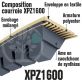 Courroie Trapézoïdale Crantée XPZ1600. 9,7mm x 1612mm ext.