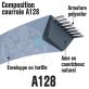 Courroie Trapézoïdale A128 Néoprène. 13mm x 3300mm