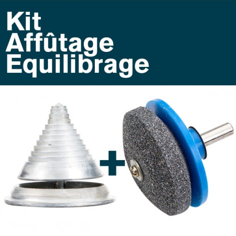 Kit Aff&ucirc;tage/Equilibrage pour lame de tondeuse