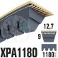 Courroie Trapézoïdale Crantée XPA1180. 12,7mm x 1180mm ext.
