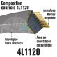 Courroie Trapézoïdale 4L1120 Renforcée Kevlar. 12.7mm x 2845mm