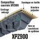 Courroie Trapézoïdale Crantée XPZ900. 9,7mm x 912mm ext.