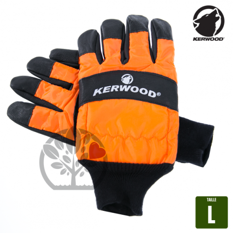 Gants forestier Kerwood renforc&eacute; main gauche. Taille L