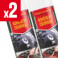 2 x Adhérent courroies de tondeuse Shark Oil. 400 ml