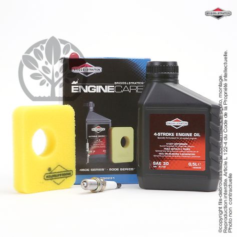 Kit origine d'entretien moteur Briggs et Stratton 450E series et 500E series